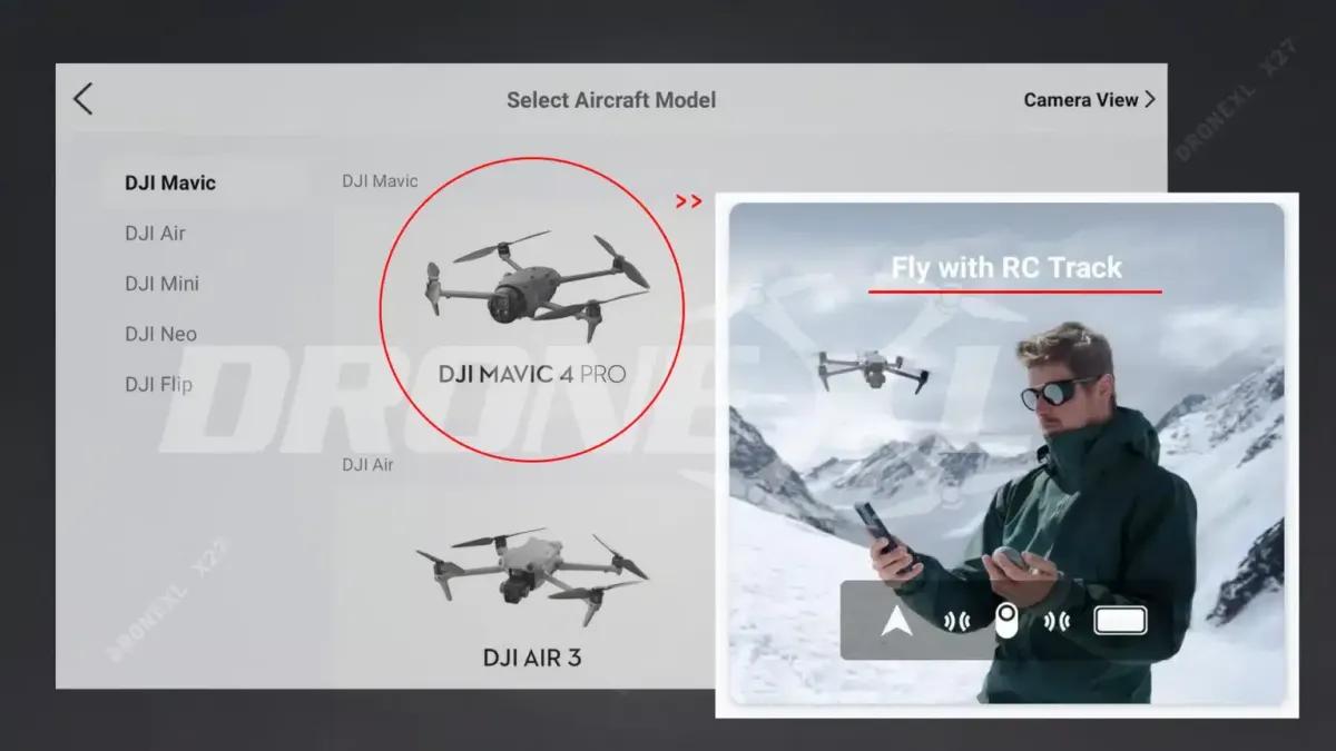 DJI RC Track Returns: Enhanced Features Teased for Upcoming Mavic 4