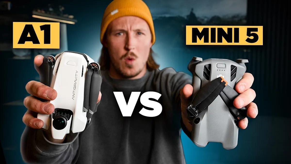 The Sub-250g Showdown DJI Mini 5 Pro vs. Antigravity A1—Which Mini Drone Wins - Yahoo News Singapore