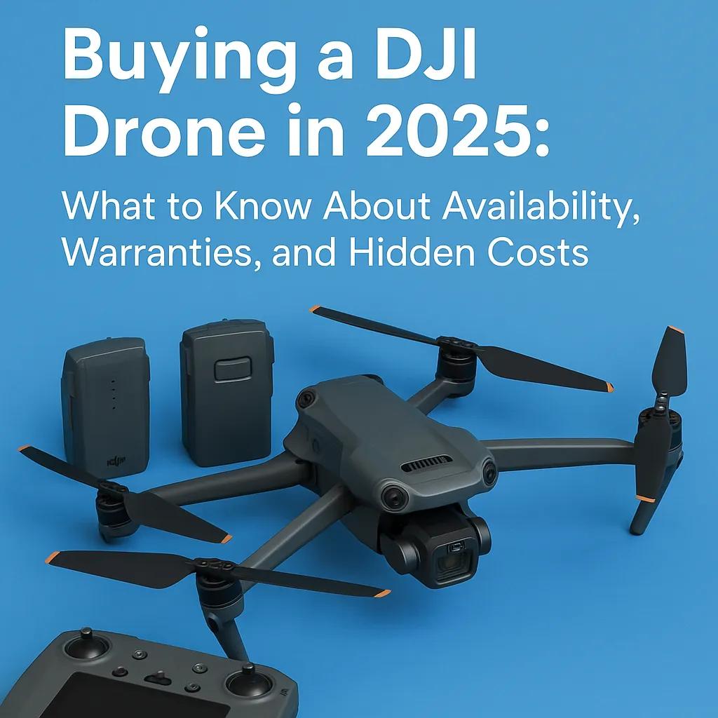 Buying a DJI Drone in 2025: What to Know About Availability, Warranties, and Hidden Costs